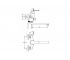 Смеситель для ванны  TARNER B4133AA:Чертеж 