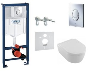 Монтажний і підвісний комплект унітазу VILLEROY & BOCH AVENTO 387256HR