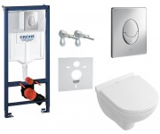 Монтажний комплект з унітазом VILLEROY & BOCH O.NOVO 387260H1