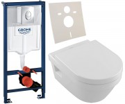 Установка підвісного унітазу VILLEROY & BOCH ARCHITECTURA 387284HR