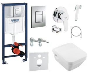 Монтажний комплект з унітазом VILLEROY & BOCH ARCHITECTURA 38775H11