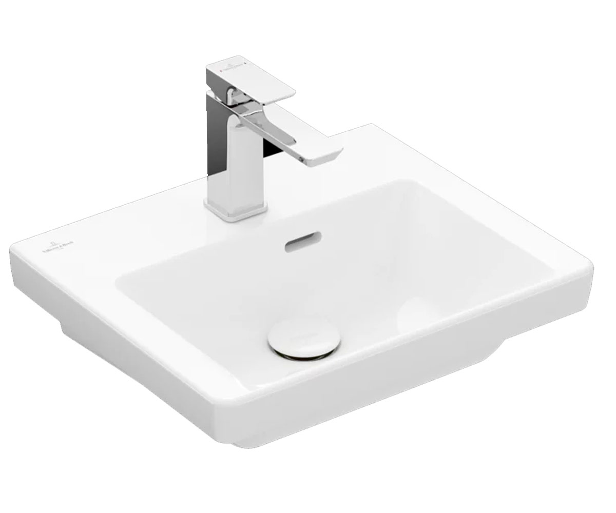 прямокутний умивальник VILLEROY & BOCH SUBWAY 3.0  43704501 43704501