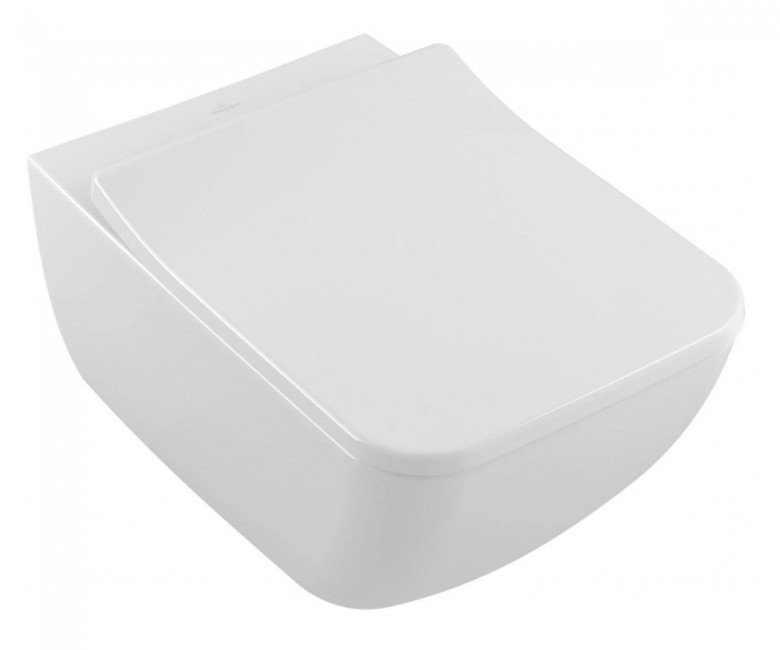 Консольний унітаз з сидінням VILLEROY & BOCH VENTICELLO 4611RLR1 4611RLR1