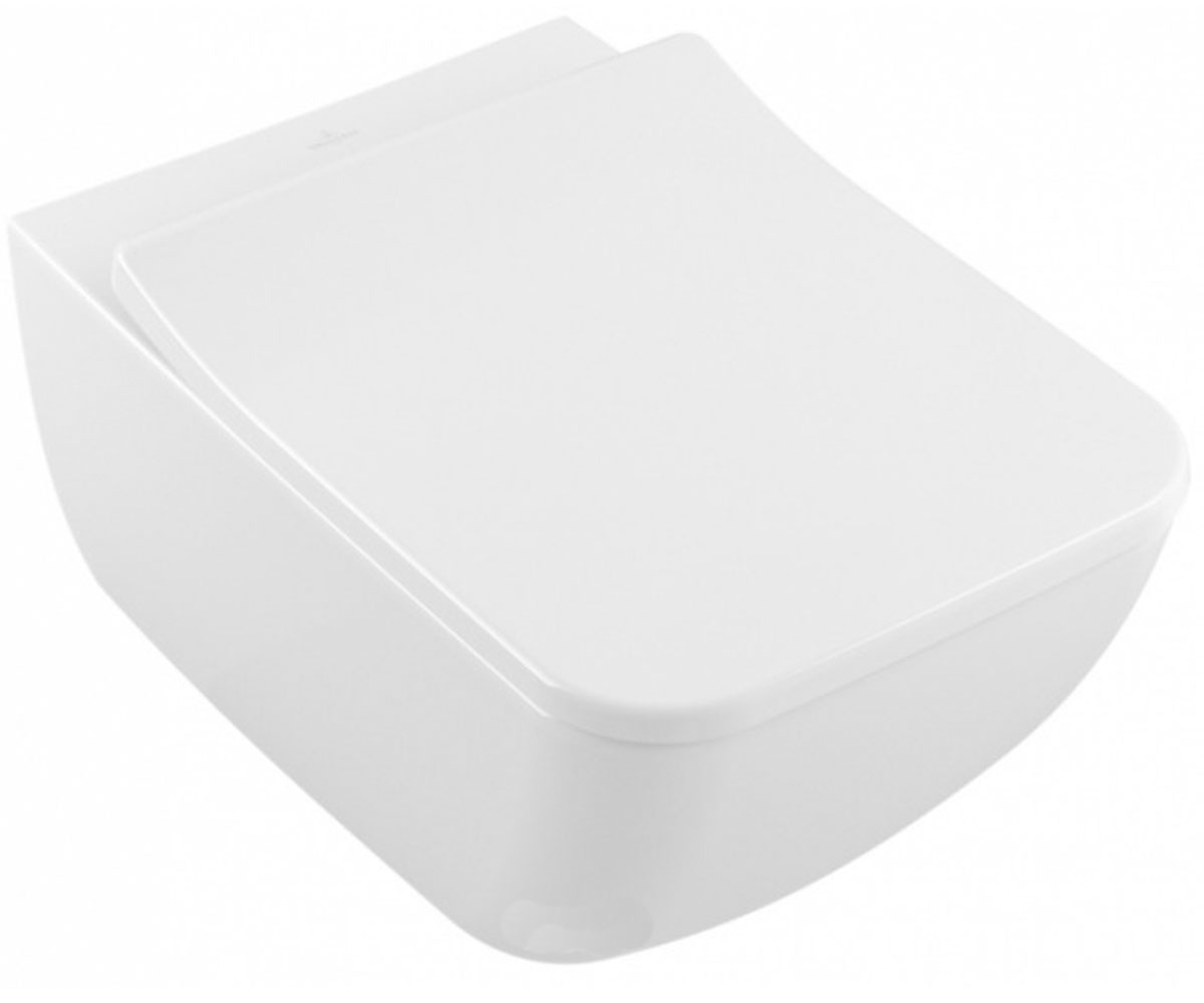 Унітаз без ободка з сидінням VILLEROY & BOCH VENTICELLO 4611RSR1 4611RSR1