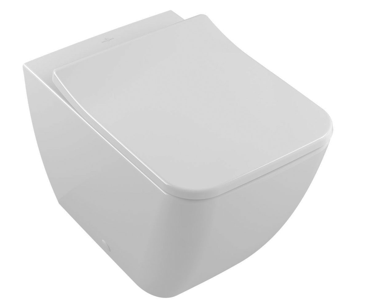 Безобідковий унітаз VILLEROY & BOCH VENTICELLO 4613R0R1 4613R0R1