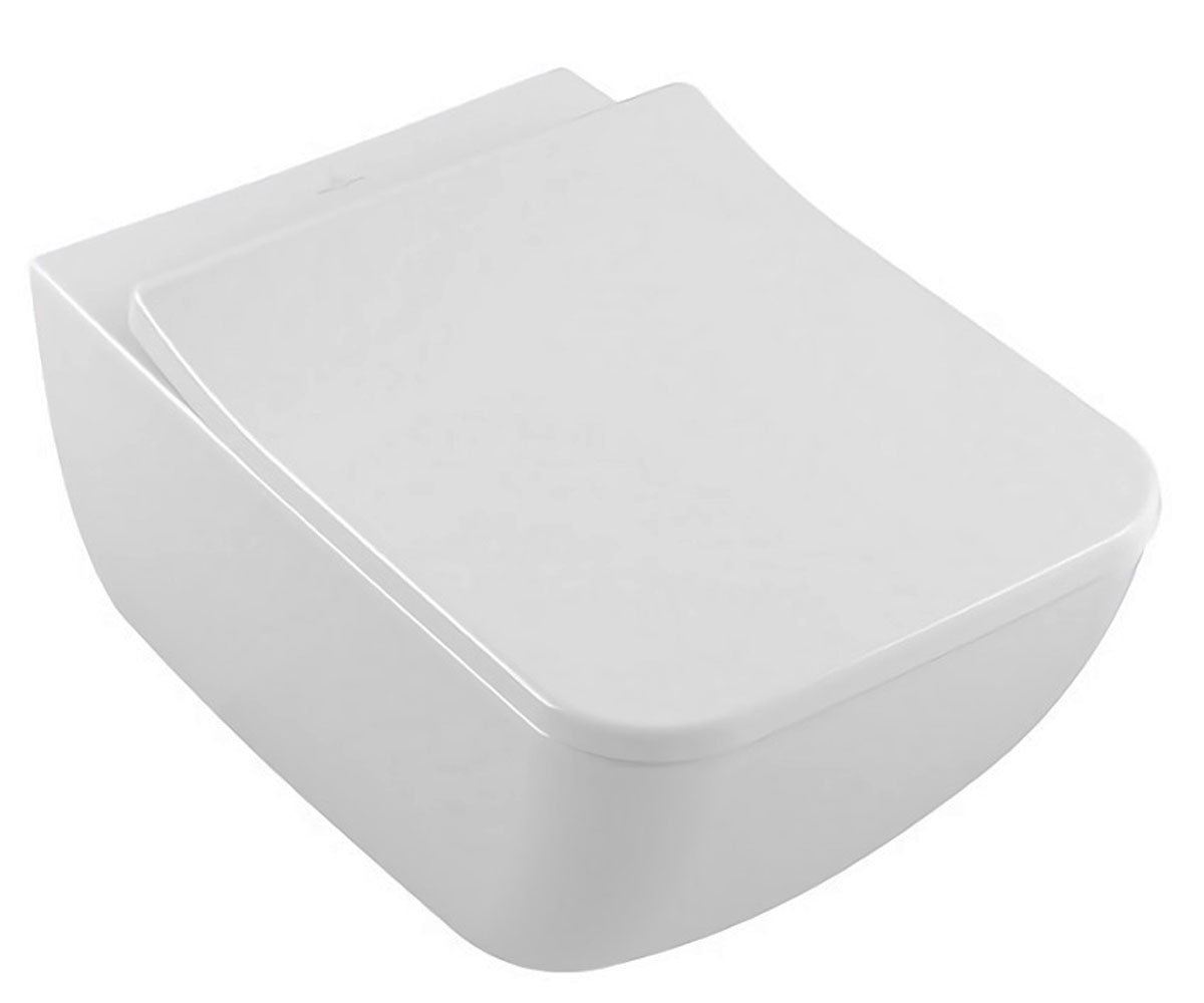 Безобідковий унітаз VILLEROY & BOCH VERITY LINE 4615R001+8M20S101 4615R001+8M20S101