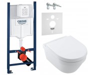 Унітаз VILLEROY 3-в-1  VILLEROY & BOCH ARCHITECTURA 4694HR01+3884000G