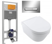 Унітаз з інсталяцією 4 в 1 VILLEROY & BOCH ARCHITECTURA 4694HR01+I8120