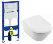 Унітаз з інсталяцією 3 в 1 VILLEROY & BOCH ARCHITECTURA 4694R001+9M70S101+458.103.00.1