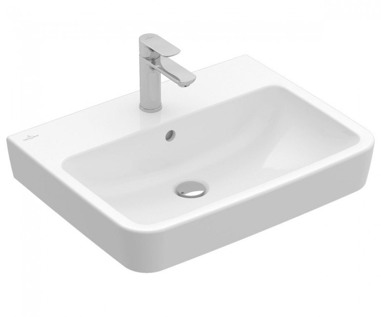 Умивальник прямокутний 55 см VILLEROY & BOCH O.NOVO 4A415501 4A415501