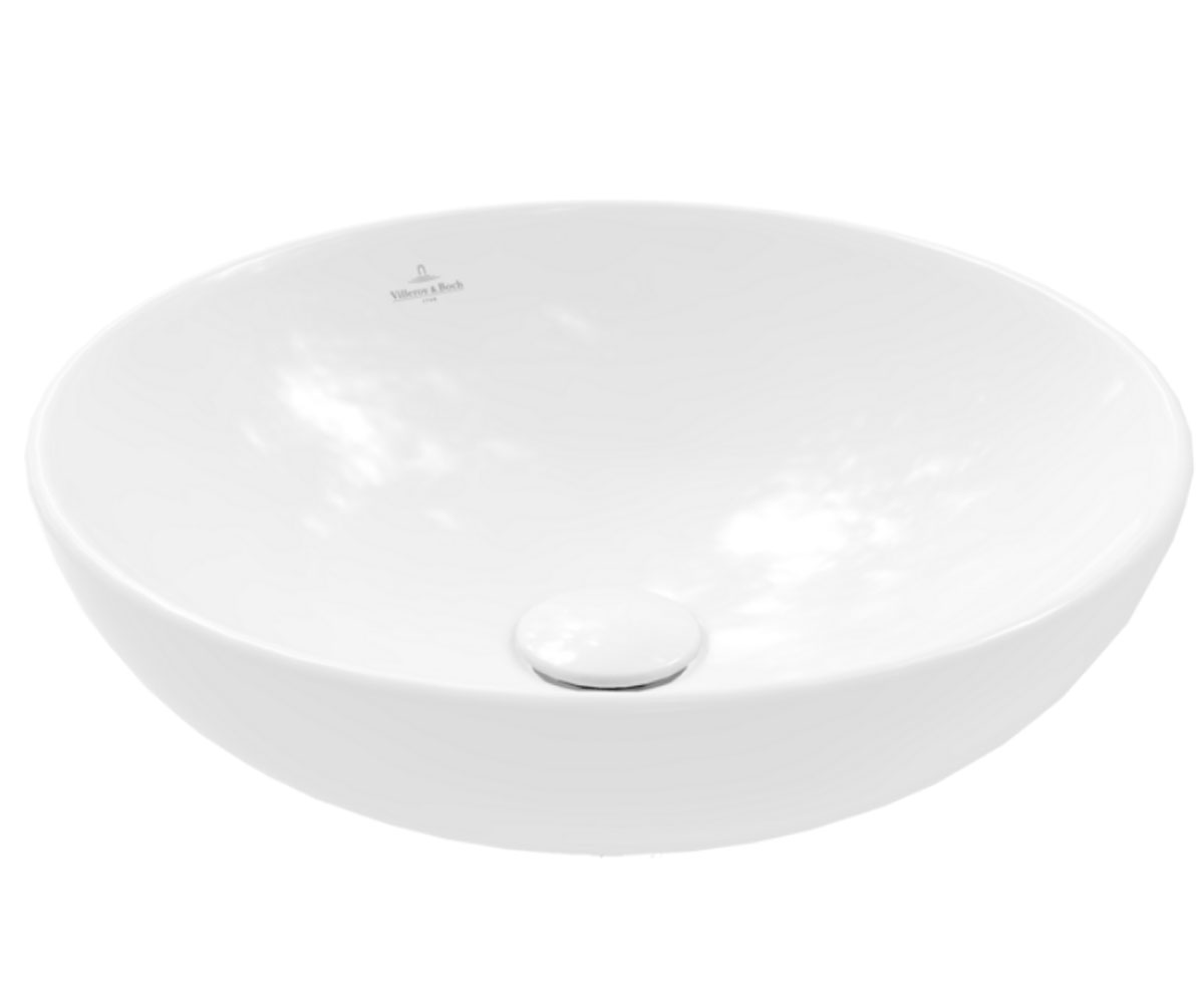 Умывальник круглый 42 см VILLEROY & BOCH LOOP & FRIENDS 4A460001 4A460001