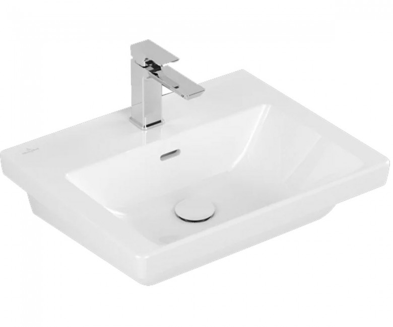 Умивальник на тумбу, 55 см VILLEROY & BOCH SUBWAY 3.0  4A705501 4A705501