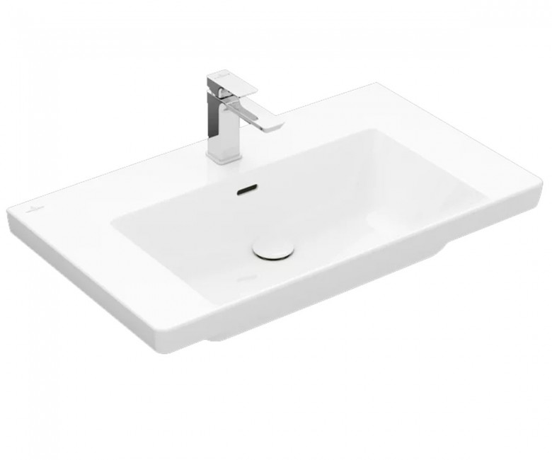 Умивальник 80 см VILLEROY & BOCH SUBWAY 3.0  4A708001 4A708001