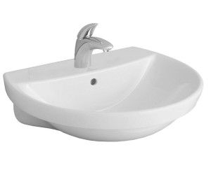 Напівкруглий умивальник VILLEROY & BOCH SUNBERRY 51305501