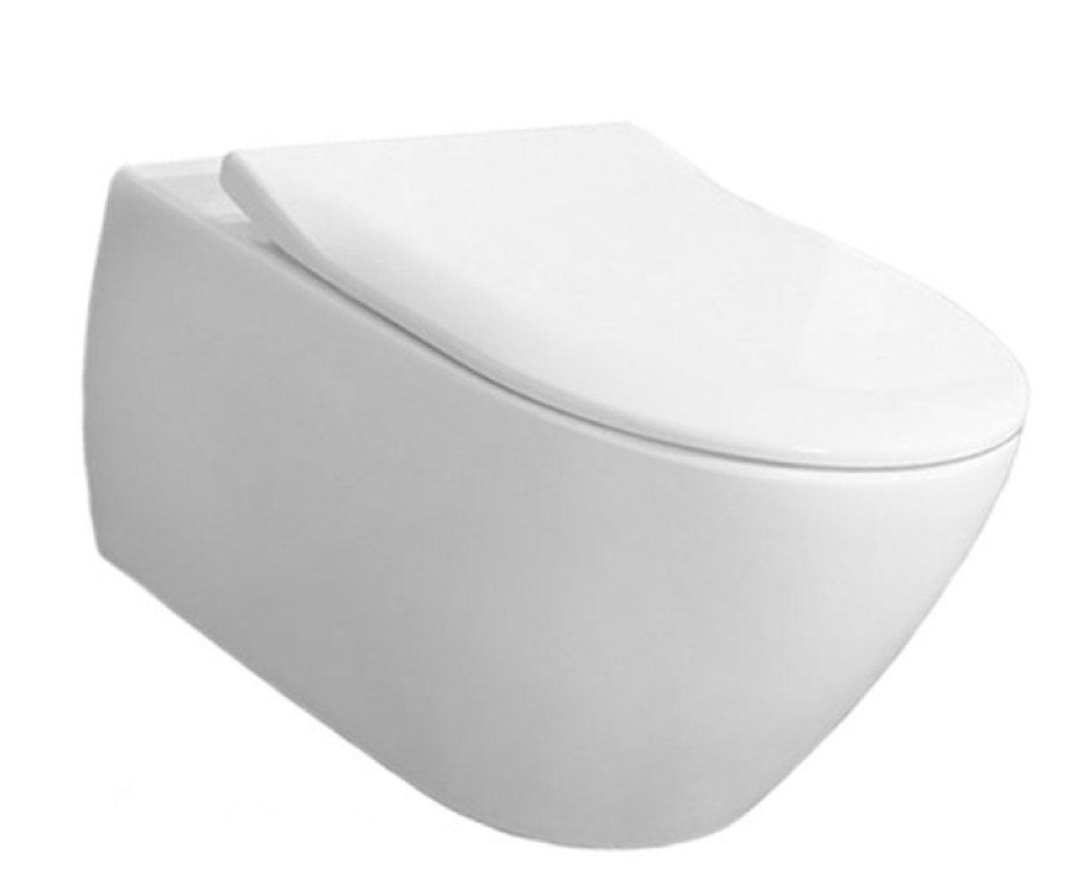 Подвесной унитаз с сиденьем soft-close VILLEROY & BOCH SUBWAY 2.0 56001001+9M78S101 56001001+9M78S101