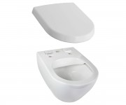 VILLEROY унітаз з сидінням  VILLEROY & BOCH SUBWAY 2.0 5614A1T1+9M68S101
