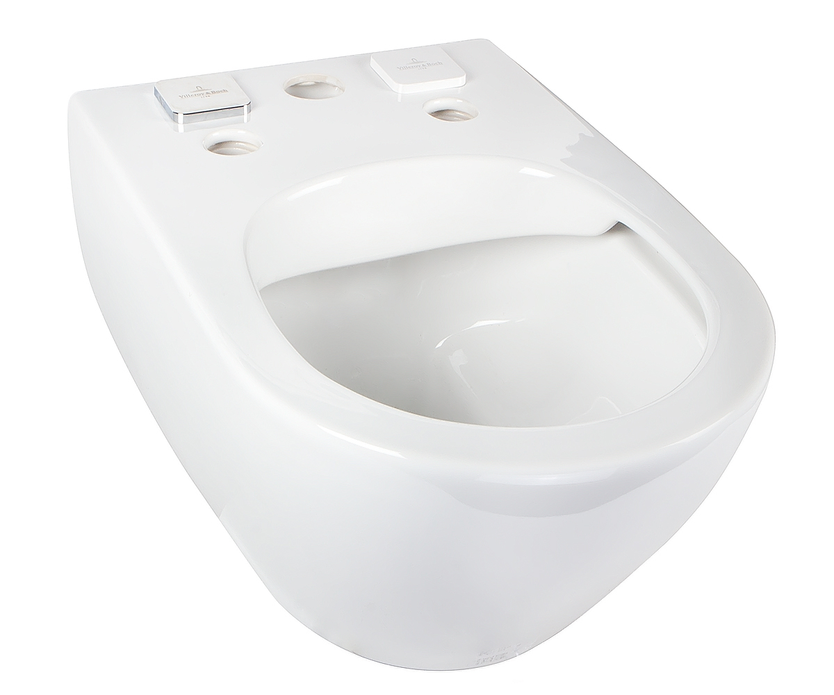 Безободковий унітаз VILLEROY & BOCH SUBWAY 2.0 5614A1T1 5614A1T1