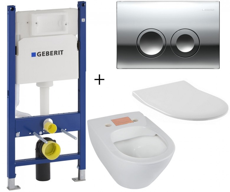 Унітаз з установкою VILLEROY & BOCH SUBWAY 2.0 5614R+9M78+458.121.211.N 5614R+9M78+458.121.211.N