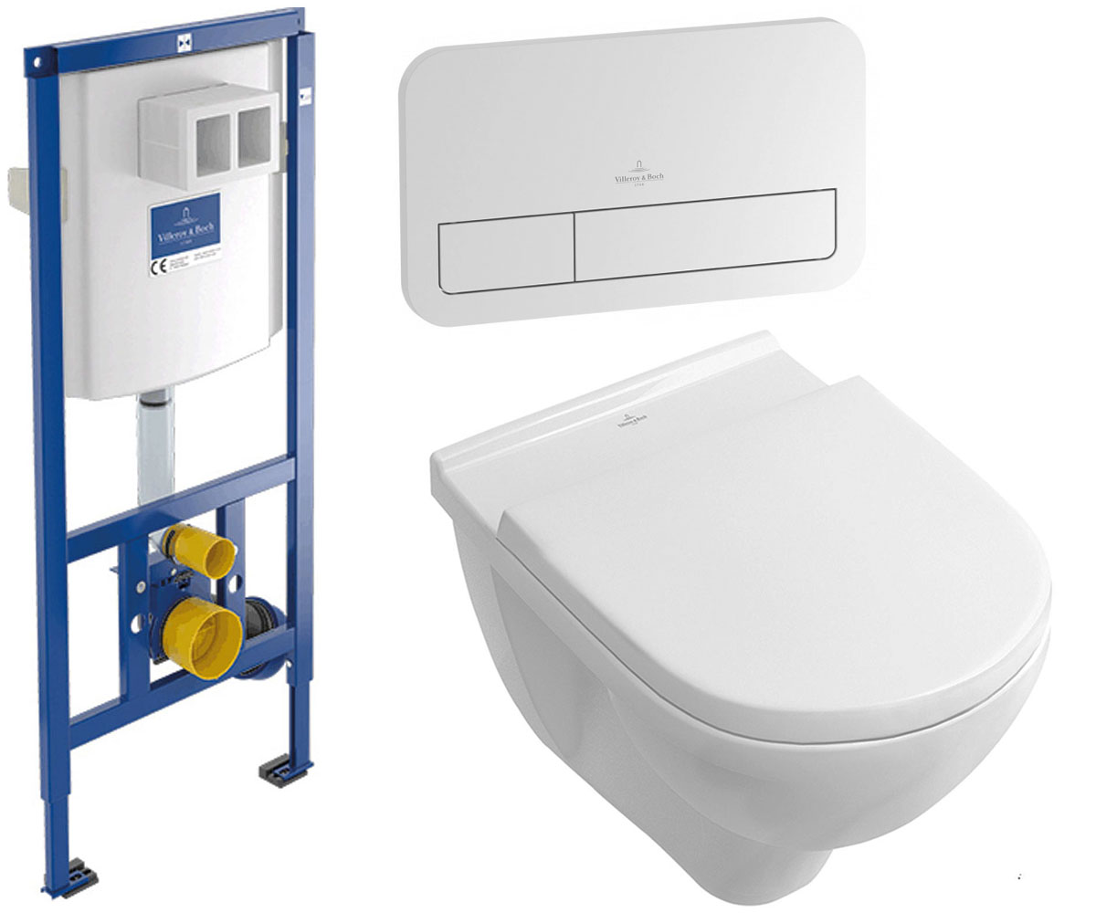 4 в 1 комплекті VILLEROY & BOCH O.NOVO 5660D301 5660D301