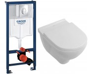 Установка з унітазом VILLEROY & BOCH O.NOVO 5660H101+38721001