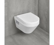 5684CL01 OMNIA ARCHITECTURA Унітаз підвісний + Кришка, турбозмив twistflush, білий (1 сорт) VILLEROY & BOCH  5684CL01
