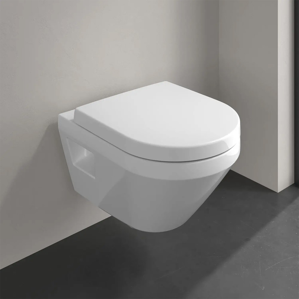 5684CL01 OMNIA ARCHITECTURA унітаз підвісний + кришка, турбозмив twistflush, білий (1 сорт)  5684CL01:Фото 5
