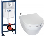 Установка з унітазом VILLEROY & BOCH ARCHITECTURA 5684H101+38721001