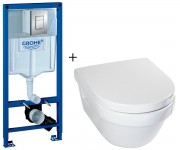 Унітаз з установкою VILLEROY & BOCH ARCHITECTURA 5684H101+38772001