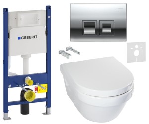Унітаз з установкою VILLEROY & BOCH ARCHITECTURA 5684H101+458.168.21.1N