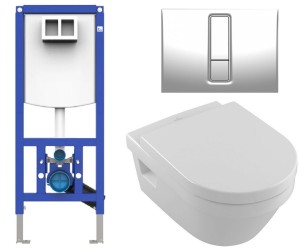 Унітаз VILLEROY 4-в-1  VILLEROY & BOCH ARCHITECTURA 5684HR01+16750810000+9073300S004