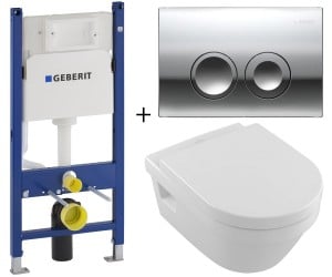 Монтажний і підвісний комплект унітазу VILLEROY & BOCH ARCHITECTURA 5684HR01+458.120.11.1