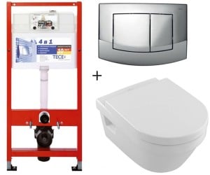 Монтажний і підвісний комплект унітазу VILLEROY & BOCH ARCHITECTURA 5684HR01+9400005