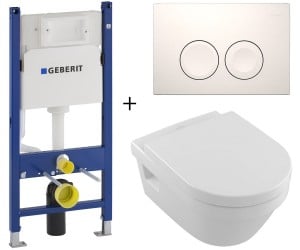 Монтажний і підвісний комплект унітазу VILLEROY & BOCH ARCHITECTURA 5684HR01N+458.120.11.1N