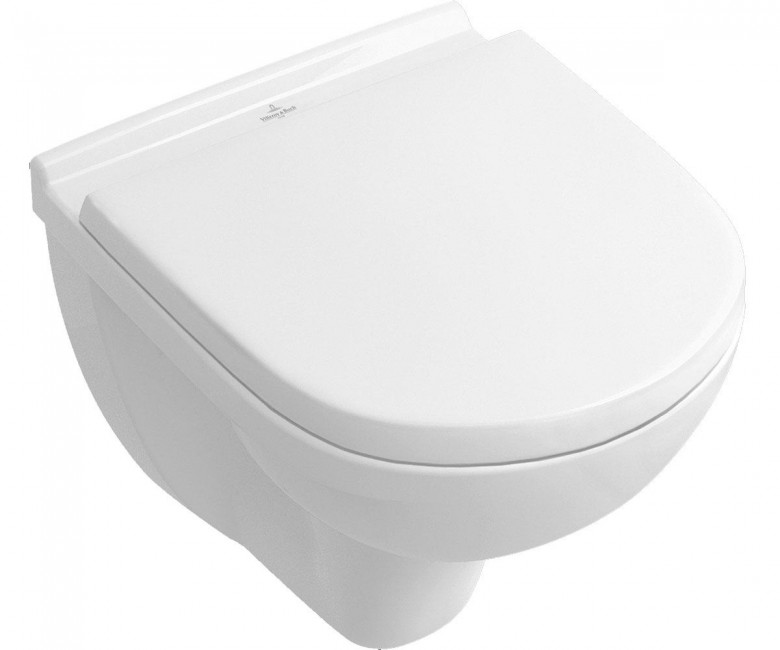 Унітаз з кришкою VILLEROY & BOCH O.NOVO 56881001+9M38S101 56881001+9M38S101