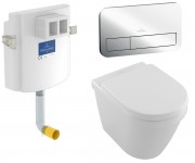 Унітаз VILLEROY 4-в-1  VILLEROY & BOCH ARCHITECTURA 5690R001+922483+98M9C101+92249061