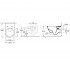 Унитаз с сиденьем  VERITY DESIGN 2.0 5C98HR01:Чертеж 