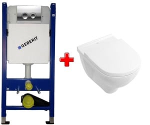 Унітаз з установкою VILLEROY & BOCH  5G84+458.121.21.1N