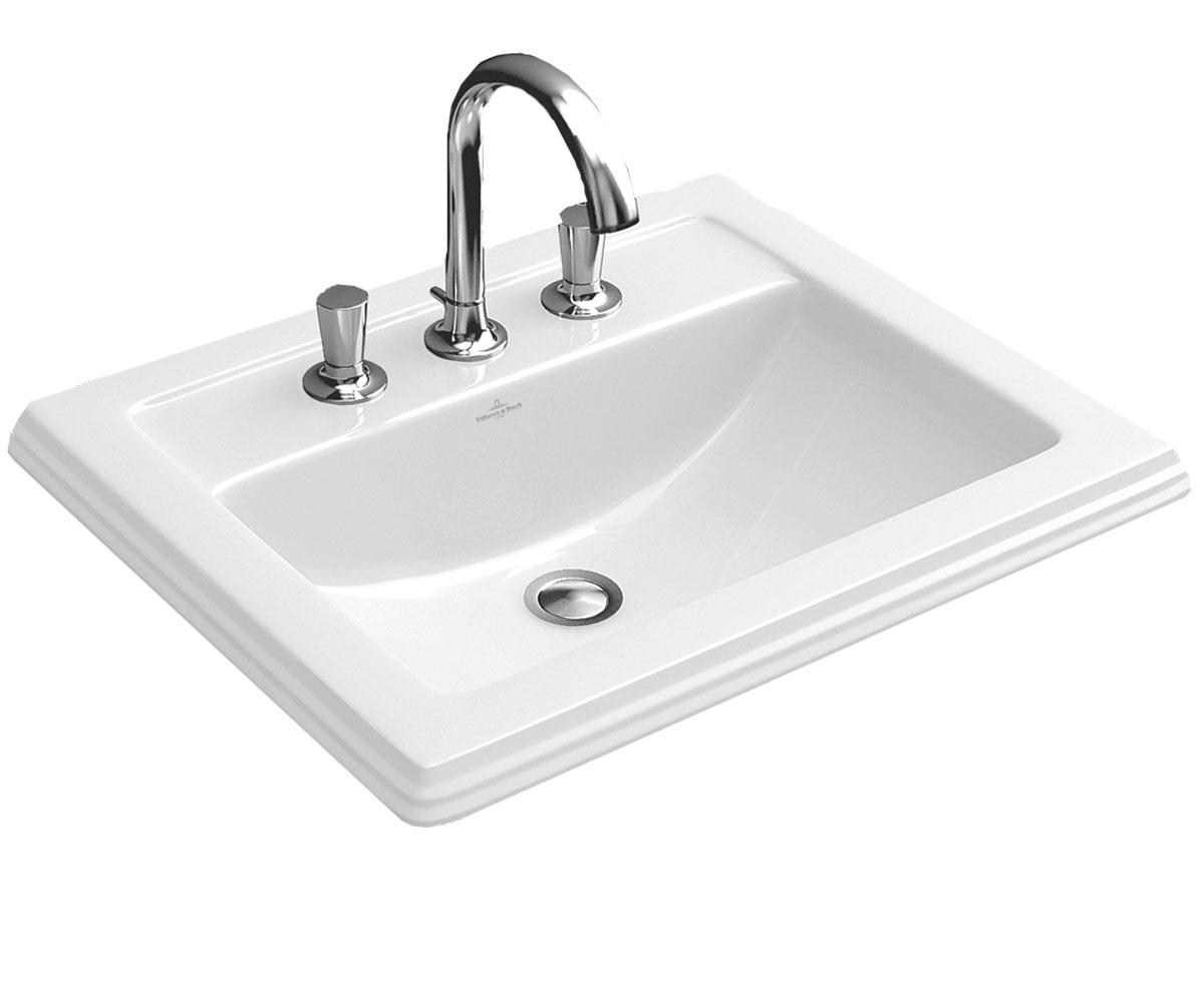 Раковина на три отвори VILLEROY & BOCH HOMMAGE 7102A1R2 7102A1R2