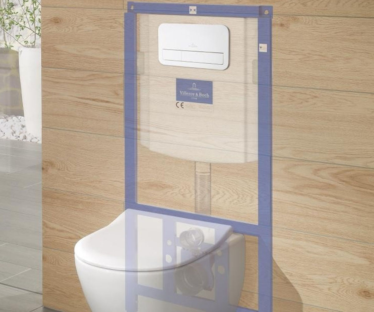 Комплект инсталляции и подвесного унитаза  VICONNECT 92246100+92249061+5656HR0:Фото 3
