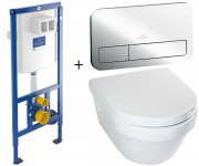 Монтажний і підвісний комплект унітазу VILLEROY & BOCH VICONNECT 92246100+92249061+5684H10