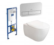 Установка для підвісного унітазу VILLEROY & BOCH VICONNECT 922461+92249+5614R2