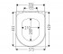 Сиденье с микролифтом  ARCHITECTURA 98M9C101:Чертеж 