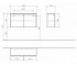 Тумба подвесная  SUBWAY 2.0 A7040RFQ:Чертеж 