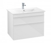 Тумба з раковиною 80 см VILLEROY & BOCH VENTICELLO A92502MS+41048L01
