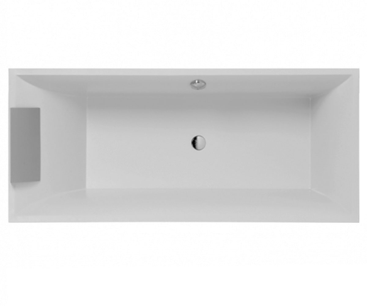 Квариловая ванна 170 см + ніжки VILLEROY & BOCH SQUARO UBQ170SQR2V-01 UBQ170SQR2V-01