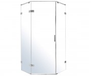 Лівостороння кабіна 90х90 см VOLLE NEMO 10-22-170LGLASS
