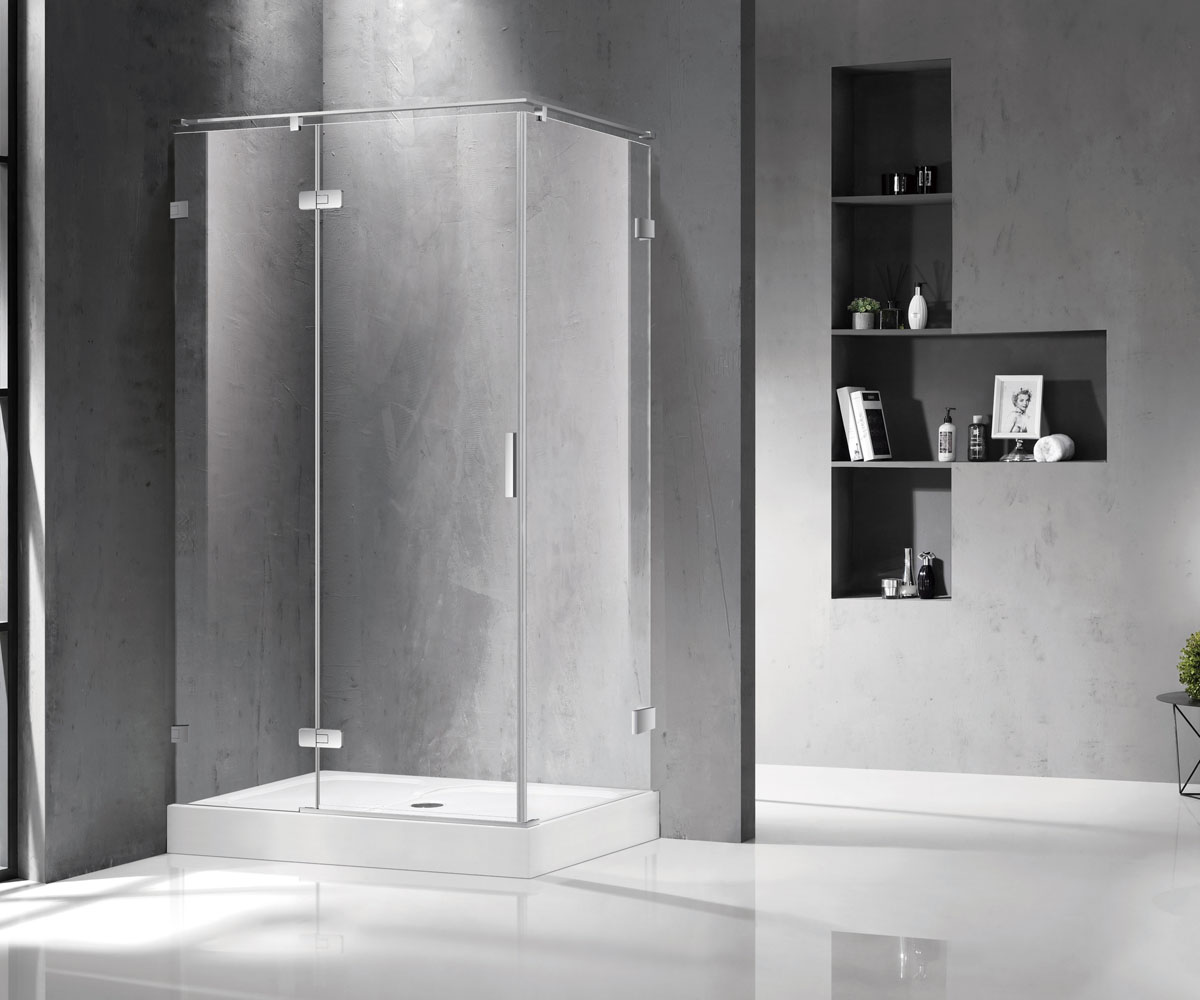 Кабинка левосторонняя 120х80 см  NEMO 10-22-171LGLASS:Фото 2