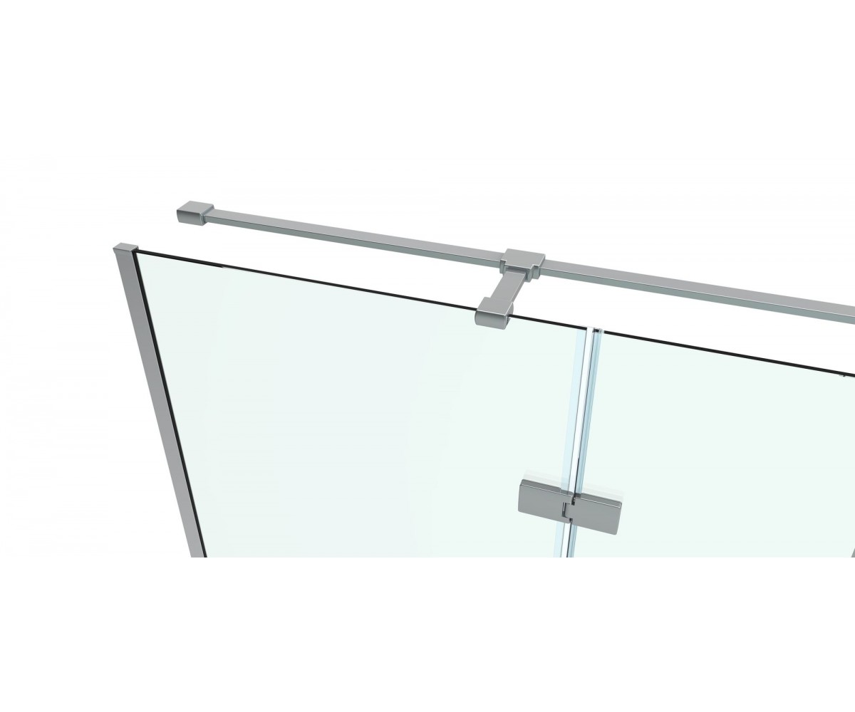 Правосторонняя кабина 120х80 см  LIBRA 10-22-908RGLASS:Фото 5