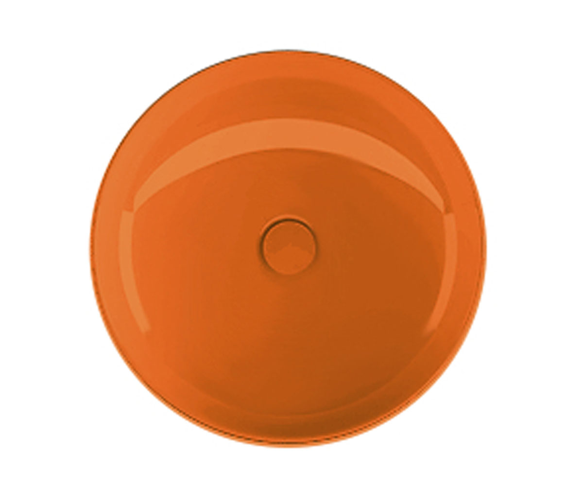 Круглий умивальник VOLLE  13-40-455ORANGE 13-40-455ORANGE
