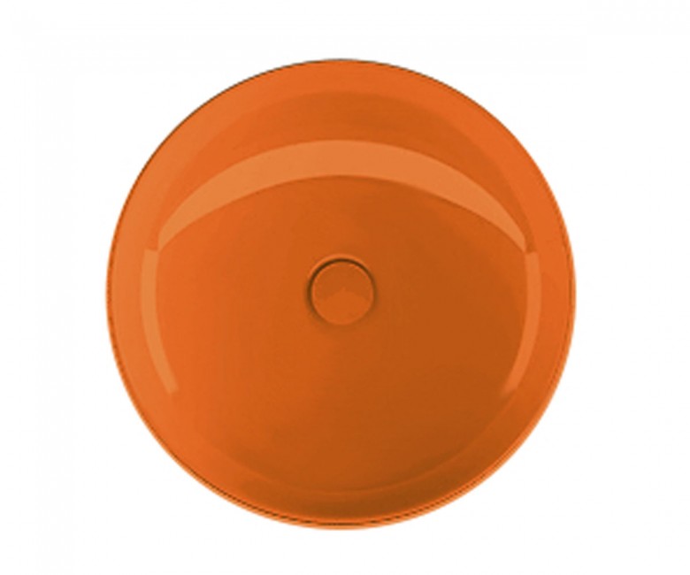 Круглий умивальник VOLLE  13-40-455ORANGE 13-40-455ORANGE